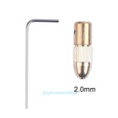 2.0mm Brass Electric Motor Shaft Clamp Fixture Chuck Mini Small Chuck