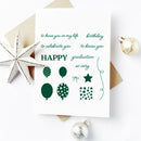 Cutting Die Seal Balloon Blessing Paper Card Decor (03 Cutting Die+Seal) A