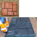 Garden Paving Pavement Mold Patio Concrete Stone Path Walk Maker Reuse,Plastic A