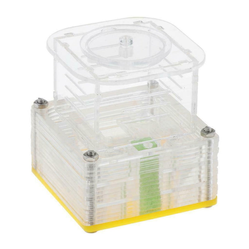 Clear Ant Feeding Nursery Box Ant Farm House Castle Insect Terrarium  S