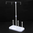Sewing Machine Needle Thread Bobbin Adjustable 3 Thread Spools Holder
