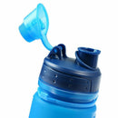 500Ml Collapsible Silicone Water Bottle Silicone Folding Kettle Outdoor Spo