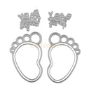 Metal DIY Cutting Dies Embossing Album Paper Card Craft Footprint Design