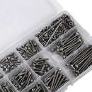 440pcs/Set M3 Screws Nuts Kits Set Stainless Steel Hex Head Socket Screws a