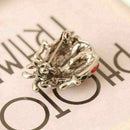 Charm Rhinestone Crystal Insect Red Ladybug Brooch Pins Party Christmas-L C N5U4