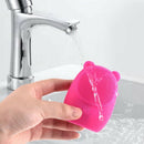 Red Facial Cleansing Brush Silicone Electric Facial Brush Skin Cleanser Dee