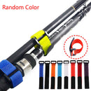 10x Reusable Fishing Rod Tie Holder Strap Fastener Ties Fishing Tools SuppME
