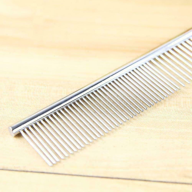 Stainless Steel Comb Hair Brush Shedding For Cat Dog Hot Trimmer Grooming U3D6