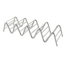 Taco Shell Holder Tortilla Stand Rack Stainless Metal Tray Holds 4~5 Tacos