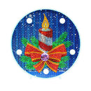 DIY LED Special Shaped Diamond Painting Christmas Candle Night Light Decor