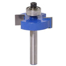 3Pcs Rabbet Router Bit with 6 Bearings Set -1/2 inchH - 1/4 inch Shank Wood