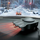 3Port 2in1 12V Portable Car Heater Fan Heater Defroster Demister