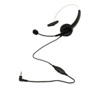 2.5mm Jack Headset Over Ear Headphones For Cordless Phones Corded Landline
