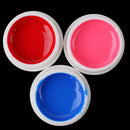 12Pcs Pure Color Mix Nail Art UV Builder Gel Set for Acrylic False Tips DIY .