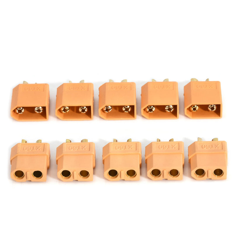 High 10Pcs 5Pairs XT60 Male & Female Bullet Connectors Plugs for RC Battery New
