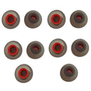 10 Pack Ear Buds Replacement for 4.5mm Earphone Soft Silicone Earplugs Tips