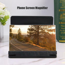 9 inch Phone Screen Magnifier Bracket Mobile Phone HD Amplifier (Black)