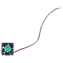 3pcs DC 12V 0.1A 2Pin 25mm x25mm x10mm Mini Brushless Cooling Fan,black H7P3