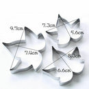 3pc Stainless Steel Maple Leaf Cake Decorating Tool Fondant Baking Mold Coo