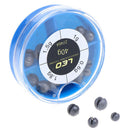 0.6/1/1.5/1.8g Removable Round Lead Split Sinker Fishing Tackle Beans Sinker Gw
