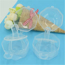 2pc Portable Baby Infant Pacifier Nipple Cradle Case Holder Storage Box Clear-OZ
