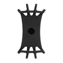 Rotatable MTB Road Bike Mobile Phone Holder Bicycle Handlebar Stand (Black)