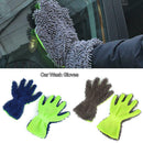 Microfiber Chenille Car Wash Glove Dust Cleaning Removal Mitt Water Absorption