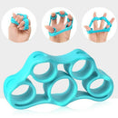 6 PCS Hand Grip Ring Strengthener Finger Exerciser Grip Strength Trainer