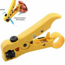 1X(Compression Tool Coax Cable Crimper Kit Adjustable Rg6 Rg59 Rg11 75-5 75