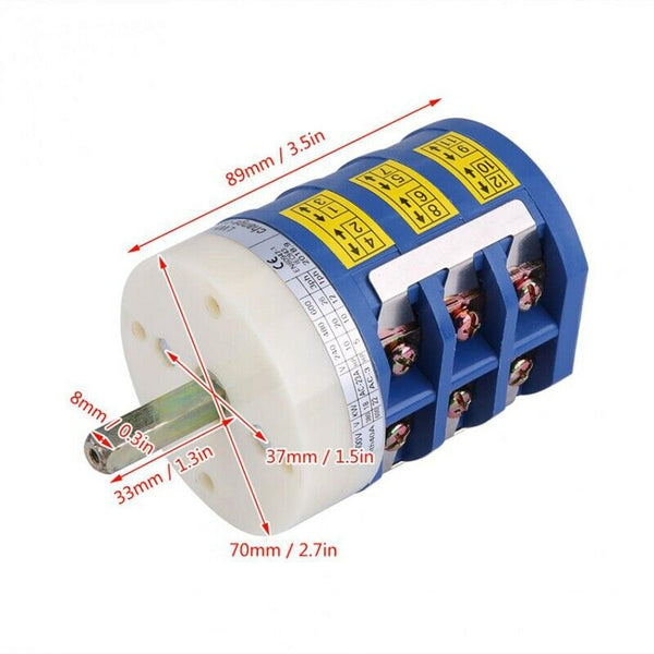 220V/380V 40A Car Tire Changer Machine Motor Forward Reverse Switch Turn Ta P1E2