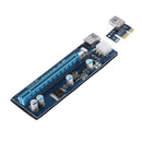 USB3.0 PCI-E Express 1X to 16X Extender Riser Card Adapter for BTC Mining