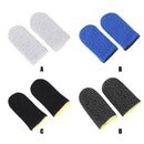 4x Breathable Game Controller Finger Cover Sweat Proof Thumb Sleeve (C) A