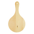 Natural Wood Frame Mirror Wooden Hand Mirror, Compact Size For Travel