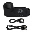 Desktop Speaker QI Wireless Fast Charger Bluetooth Speaker Wireless Charger