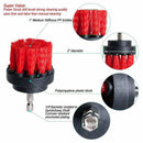 2 3 4 5inch Drill Brush - Soft Medium Attachment Scrub Cleaning Kit for Poo