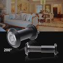 200 Degree Peephole Door Viewer Home Security Wide Angle Door Spyphole Eyes