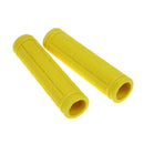 Soft BMX MTB Cycle Mountain Bicycle Bike Handle bar Rubber End (yellow)