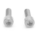 1 Pair Bike Water Bottle Cage Bolts M5 Aluminium Alloy Hex Socket Tapping S P4U8