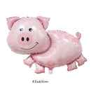 85*65CM Cute Pet Pig Foil Balloon Pig Animals Balloon Babyshower Party Gift BX