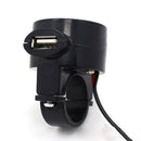12-24V Dustproof USB Port Waterproof Car Truck Handle Mounted Motorcycle Charger