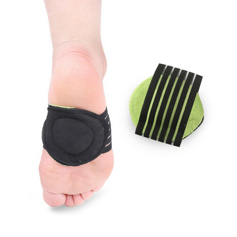2pc Thickening Count Foot Cushioned Arch Supports with Shock Absorbing Core SE