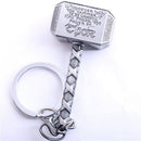Marvel The Avengers Thor Thor's Hammer Mjolnir Pewter Metal Keyring KeyChain M&O