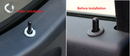 4pcs/Set Car Door Bolt Circle Cover Trim Ring For Ford F-150 F150 2015-2018 HOT