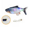 4x Cat Toys Moving Fish Electric Realistic Flopping Wagging Fish Toys