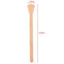 50PCS Wooden Waxing Wax Spatula Disposable Bamboo Sticks Kit Skin Beauty Tool FT