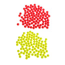 200pcs Fishing Floating Bobbers Drift Ball Foam Indicator Tools Stream