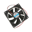 DC 12V 0.15A 92mm x 92mm 2 Pin Connector PC CPU Computer Case Brushless