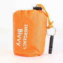 Sleeping Bag Storage Pack Package with Whistle for Outdoor Camping Orange