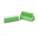 5PCS 3.81mm 8-Pin Plug-in Screw Terminal Block Connector Panel PCB Moun 3C
