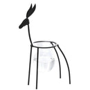 European Iron Deer Flower Vase Creative Hydroponic Container Glass Living R O8Q5